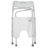 Folding Height Adjustable Shower Chair | Drive Medical DSF 130