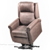 Dual Motor Electric Recliner Chair| Massage &amp; Heating | Cocoa Colour