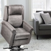 Dual Motor Electric Recliner Chair| Massage & Heating | Graphite Colour