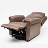 4 Motor Electric Recliner Chair|Shiatsu Massage & Heating |Adjustable Neck & Lumbar Support| Cocoa Colour
