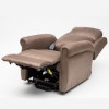 Dual Motor Electric Recliner Chair|Shiatsu Massage &amp; Heating |Adjustable Neck &amp; Lumbar Support| Cocoa Colour