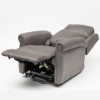 Dual Motor Electric Recliner Chair|Shiatsu Massage &amp; Heating | Adjustable Neck &amp; Lumbar Support| Cocoa Graphite