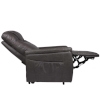 4 Motor Riser Recliner Chair | Adjustable Headrest and Lumbar Support | Slate Grey