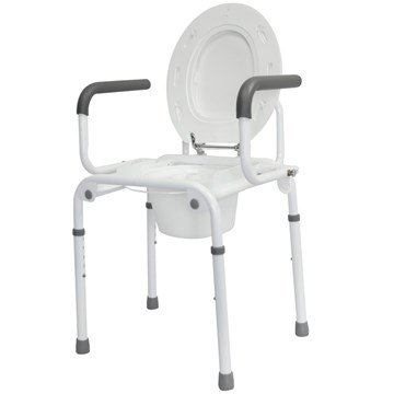 Deluxe Drop Arm Commode