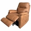 Four Motor Lifting Recliner Chair|Oakham|Adjustable Neck & Lumbar Support|Toffee Colour|Extending Footrest 
