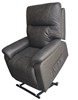 Four Motor Lifting Recliner Chair|Oakham|Adjustable Neck & Lumbar Support|Dark Grey|Extending Footrest