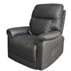 Four Motor Lifting Recliner Chair|Oakham|Adjustable Neck & Lumbar Support|Dark Grey|Extending Footrest