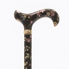 Fashion Folding Derby, Black Floral