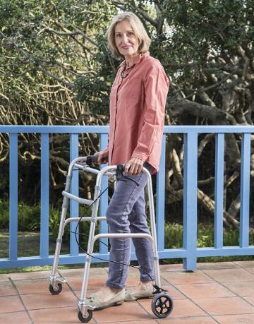 Super-light 4 Wheel Walker