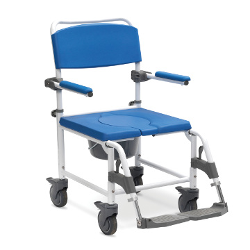 Heavy Duty Shower Commode Chair With Wheels