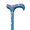 Fashion Derby Adjustable Walking Stick, Butterflies