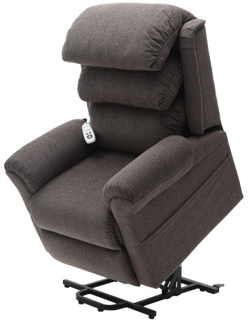 Dual Motor Electric Recliner Chair | Walmesley Mink