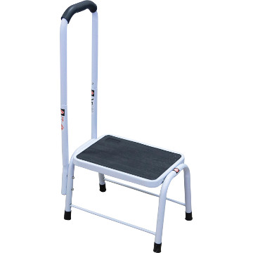 Step Stool with Safety Handrail