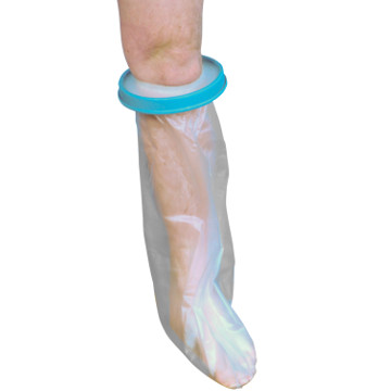 Waterproof Cast and Bandage Protector | Adult Short Leg