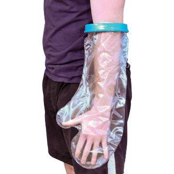 Waterproof Cast and Bandage Protector | Adult Short Arm