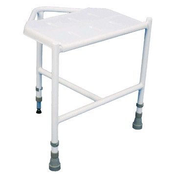 Pembury Corner Shower Chair | Height Adjustable