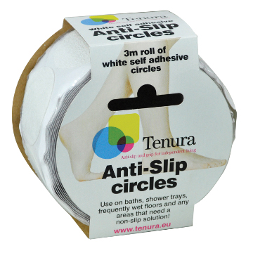 Tenura Aqua Safe Anti Slip Bath and Shower Discs