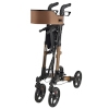 Foldy Easy Folding Lightweight Rollator | Brown