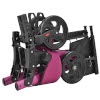 Foldy Easy Folding Lightweight Rollator | Pink