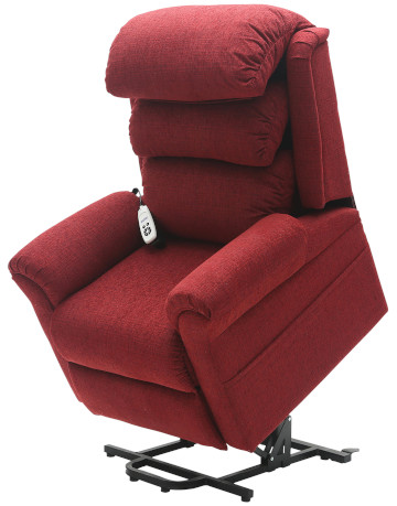 Dual Motor Electric Recliner Chair | Walmesley Red