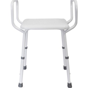 Shower Chair with Handles | Height Adjustable