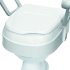 Raised Toilet Seat with Handles | Drive Medical TSE120